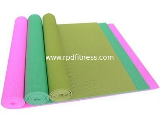 China 3 - 8mm Thick Fitness Yoga Mat / Gym Exercise Mat Anti Slip Single Colour supplier