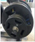 Black Rubber Weight Plates , 2.5kg - 20kg Weight Lifting Plates For Barbell Training supplier